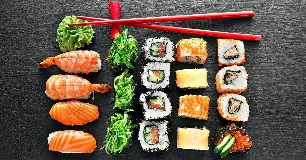 Nhật Bản thường ăn các món ăn sống như: sushi, sashimi